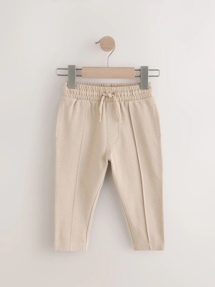 Buy Stone Pintuck 100% Cotton Joggers (3mths-7yrs) from Next USA | Next US