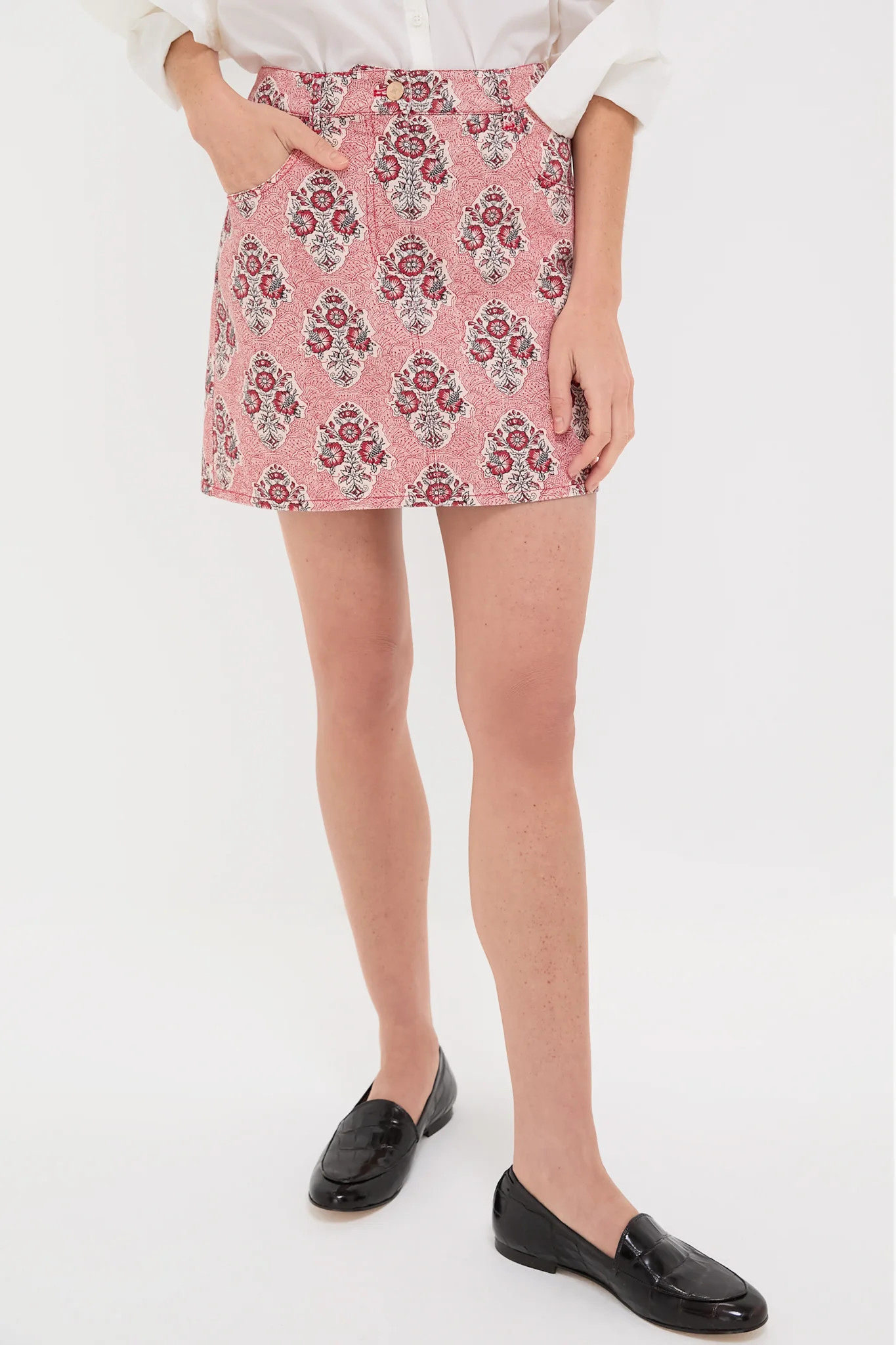 Scarlet Sonata Denim Pippa Mini Skirt | Tuckernuck (US)