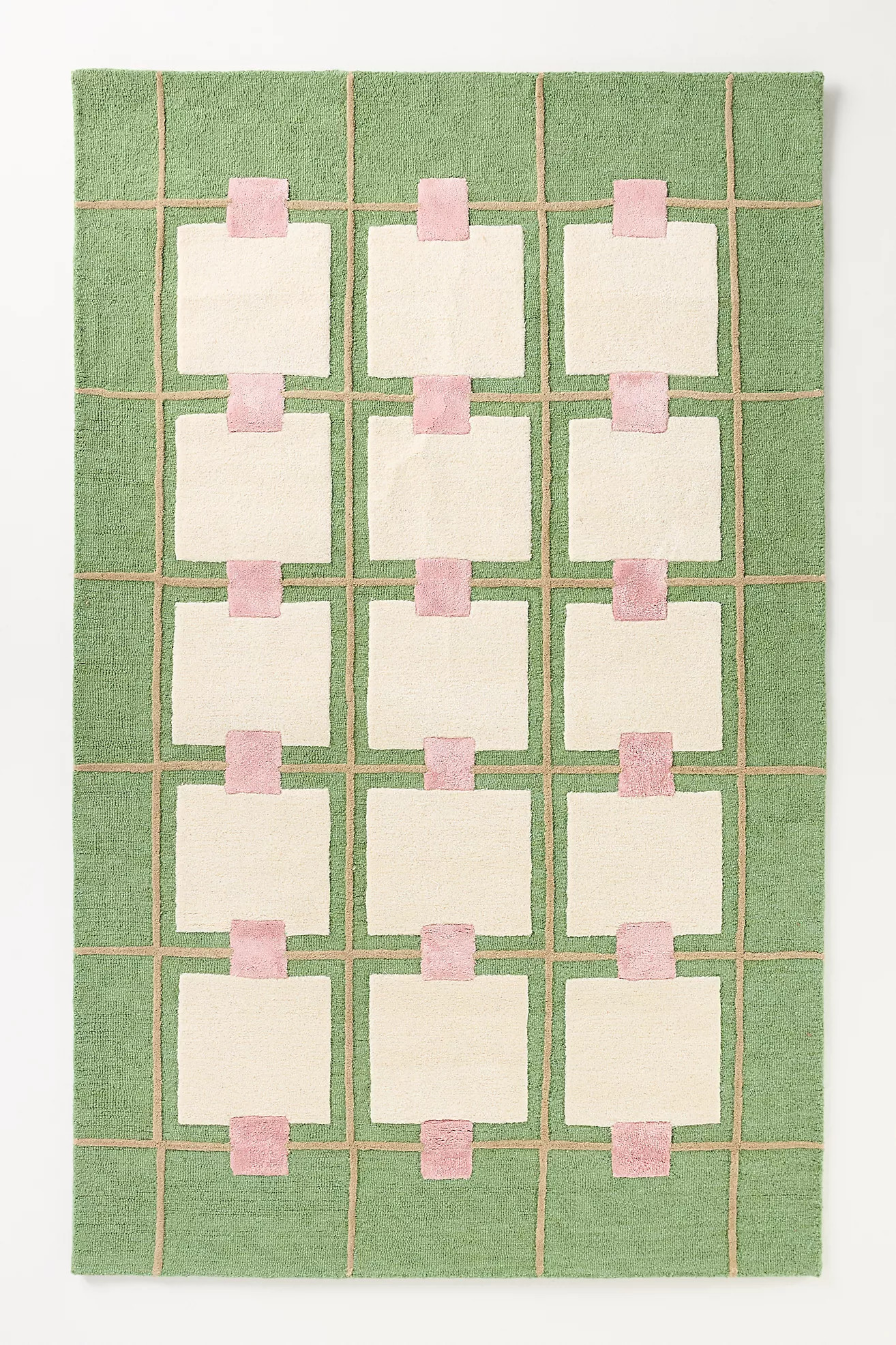 Greer Hand-Tufted Wool-Viscose Blend Rug | Anthropologie (US)