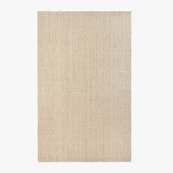 Chunky Natural Wool Jut Rug | Pottery Barn Teen