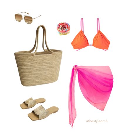 A cute swim outfit for a very chic beachy look 

#LTKswim #LTKFind #LTKunder50