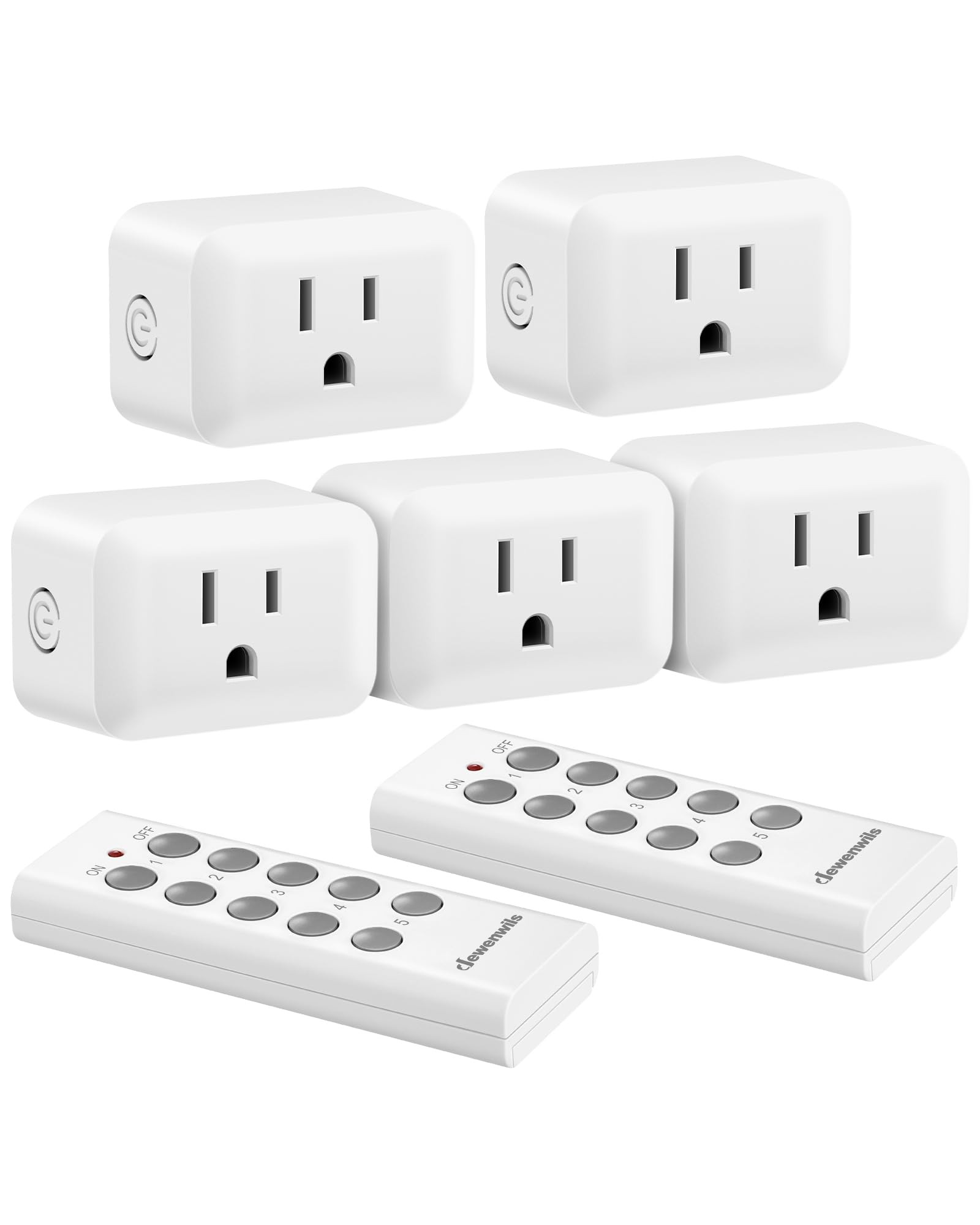DEWENWILS Wireless Control Outlet for Christmas Decor, Programmable and Expandable Electrical Swi... | Amazon (US)