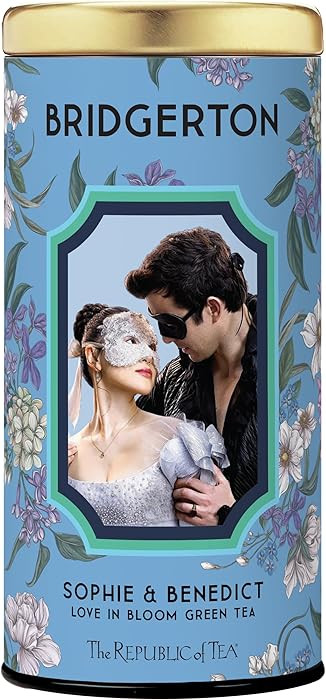 The Republic of Tea — Bridgerton Sophie & Benedict Love in Bloom Green Tea, 36 Tea Bags | Amazon (US)