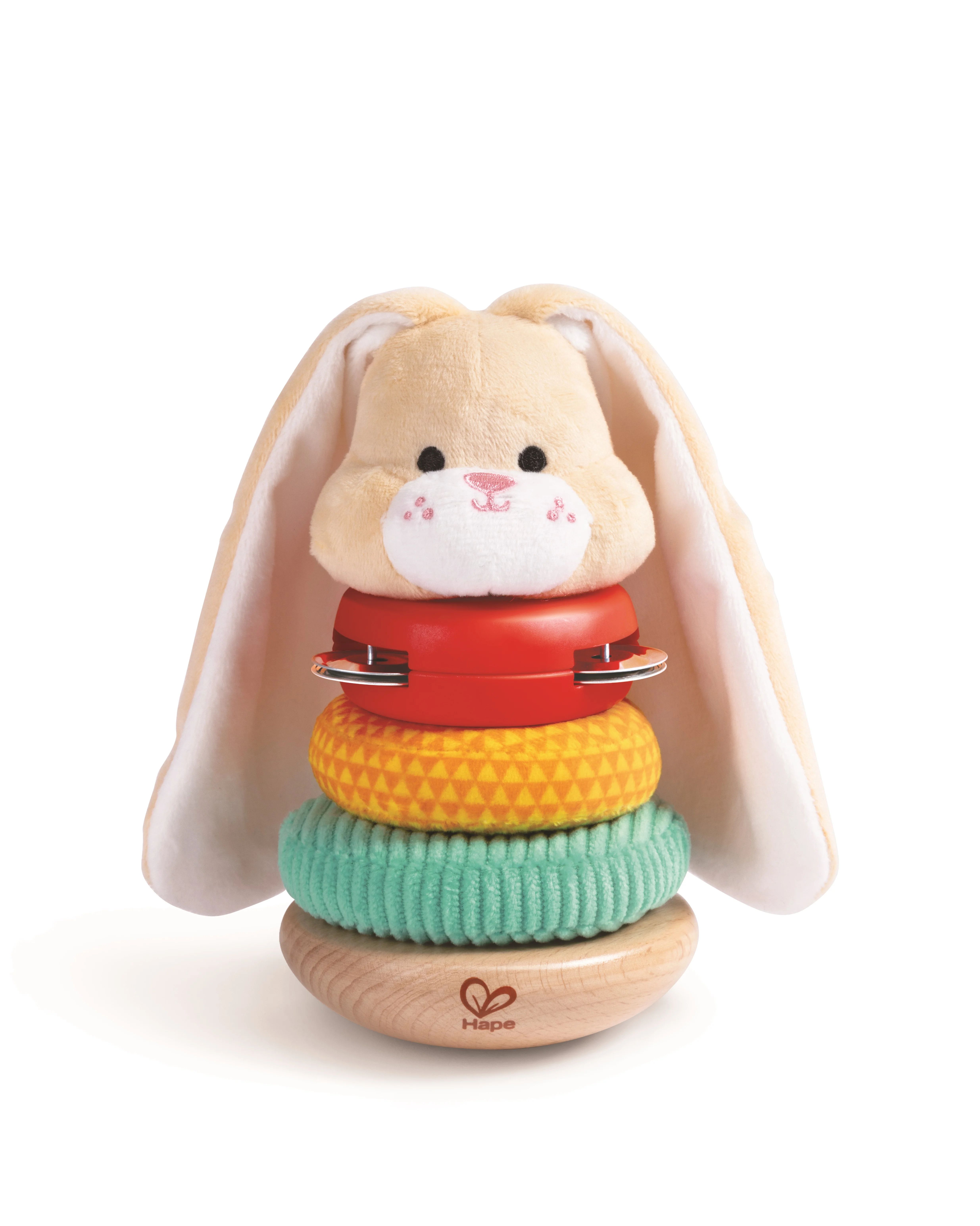 Hape Bunny Stacker, STEM Stacking and Learning Toy, for Unisex Toddler Ages 10 Months+, Plastic | Walmart (US)