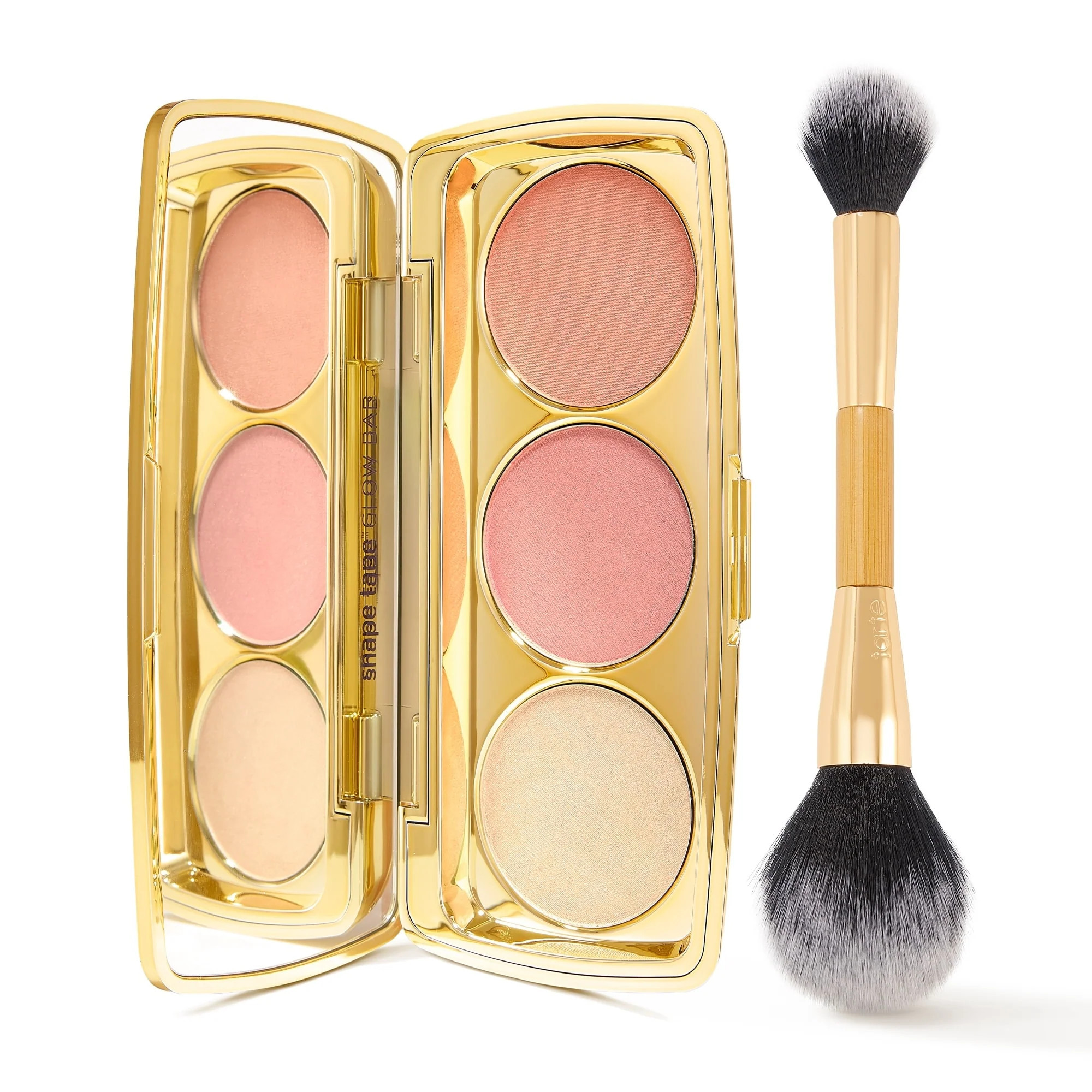 @itsmaureenkelly highlight reel cheek wardrobe + brush bundle - multi | tarte cosmetics (Global)