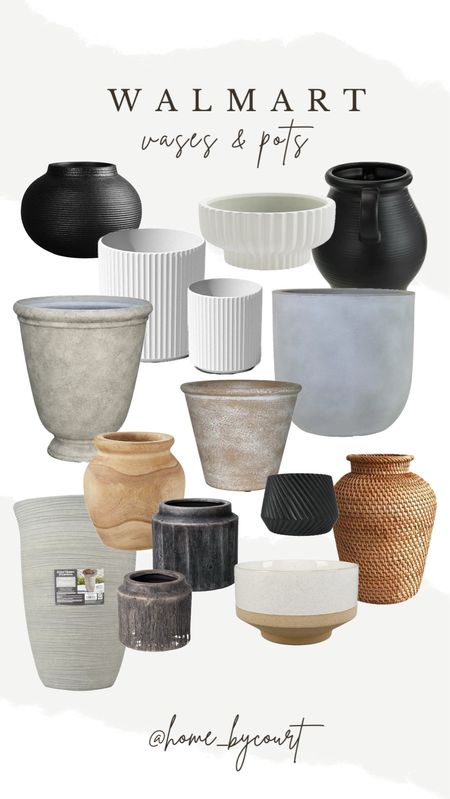 All of these pots and vases from Walmart are beautiful and so affordable 😍

#LTKHome #LTKSaleAlert #LTKSeasonal