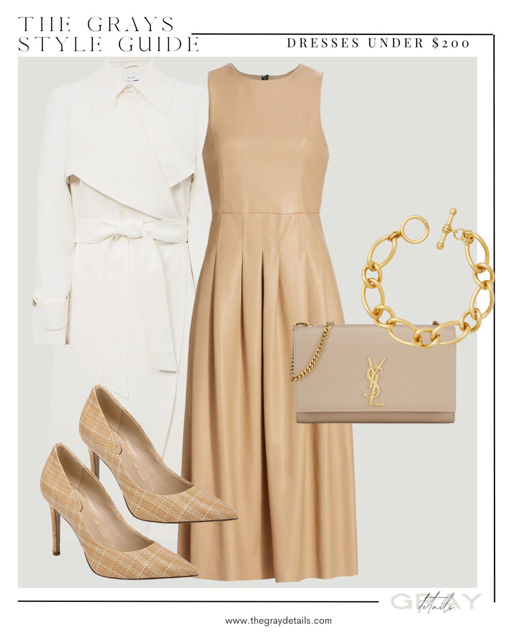 Workwear dress under $200, faux leather dress 

#LTKFind #LTKstyletip #LTKworkwear