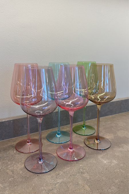 Colorful wineglasses! 🩰

#LTKfindsunder100 #LTKhome #LTKfindsunder50