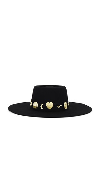 Lack of Color Cosmic Boater in Black. - size L | Revolve Clothing (Global)