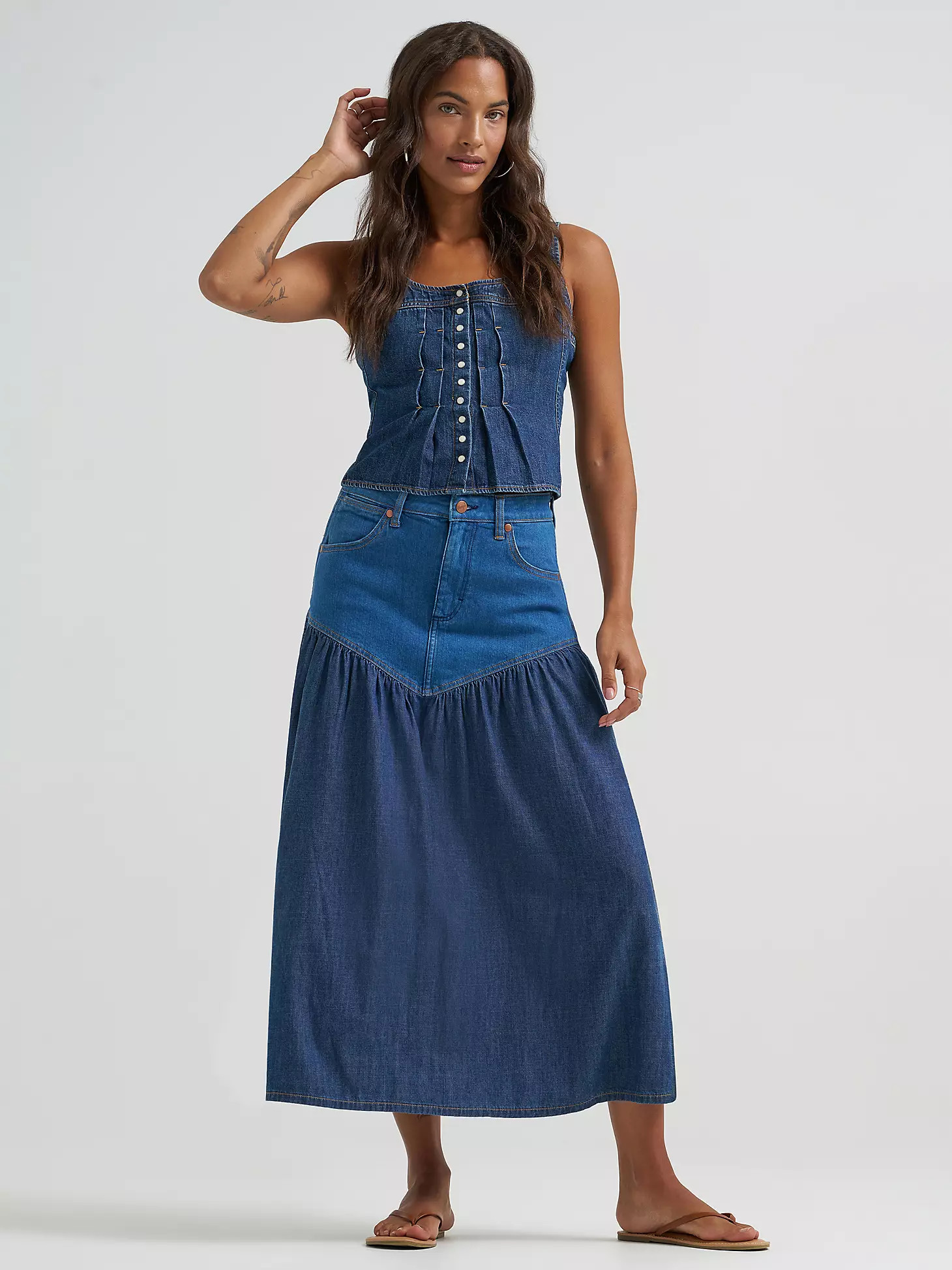 Women's Basque Waist Skirt | Wrangler