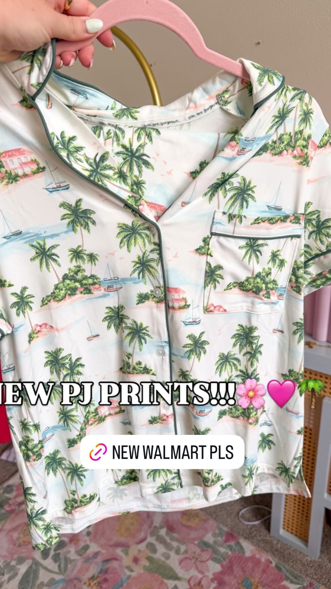 In love with this new print on PJs from Walmart!!!! ☀️🌊🌴

#LTKSeasonal #LTKMidsize