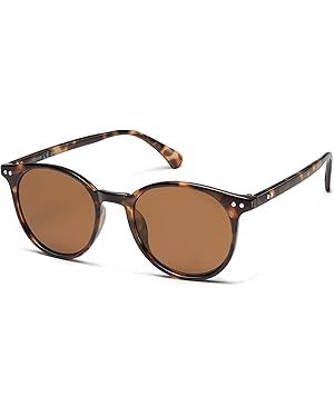 SOJOS Small Round Polarized Sunglasses for Women Men Trendy Classic Vintage Style | Amazon (US)