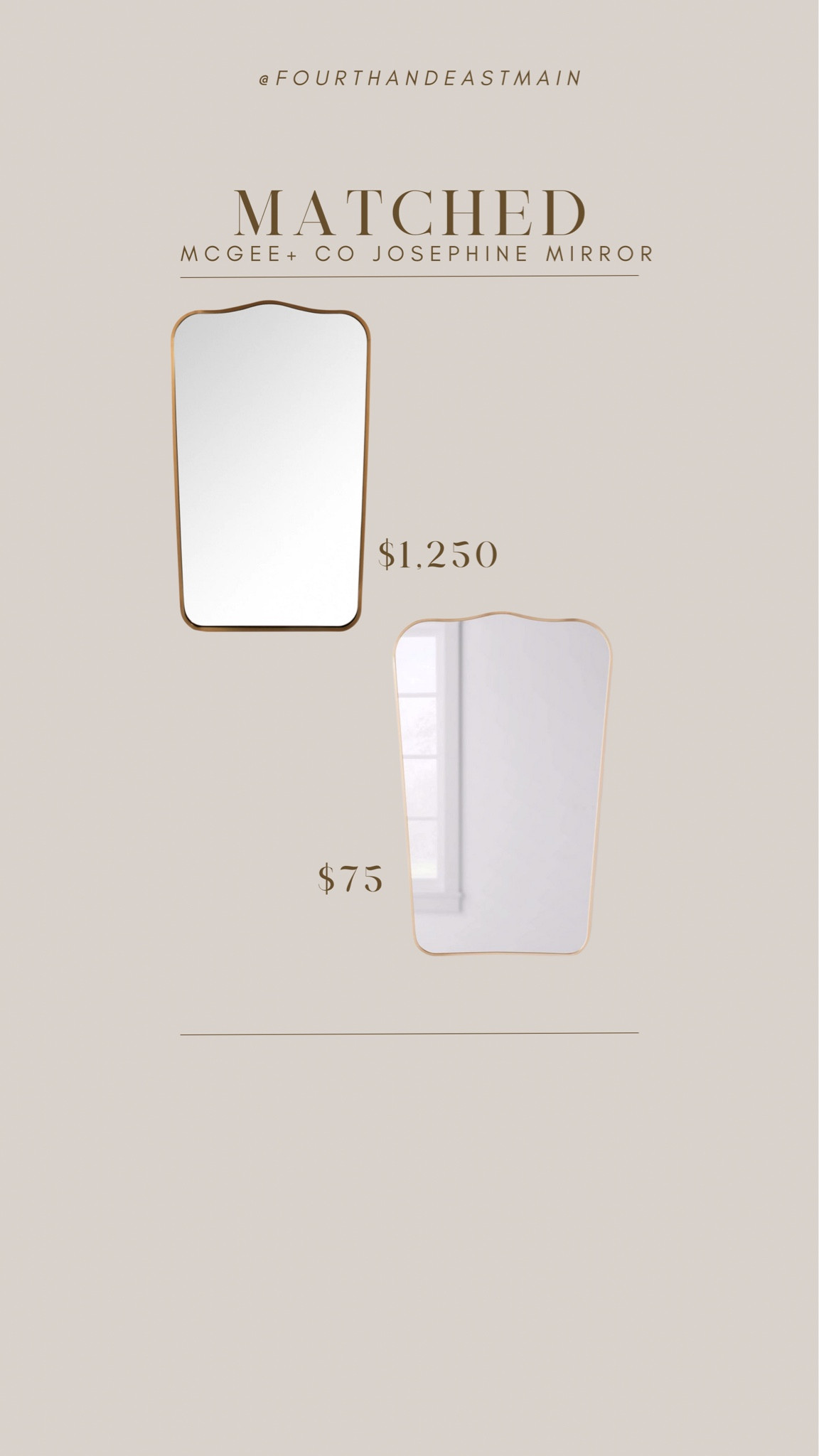 matched // mcgee +co josephine mirror 🖤 back in stock 

mcgee dupe
mirror roundup
mcgee roundup 

#LTKhome