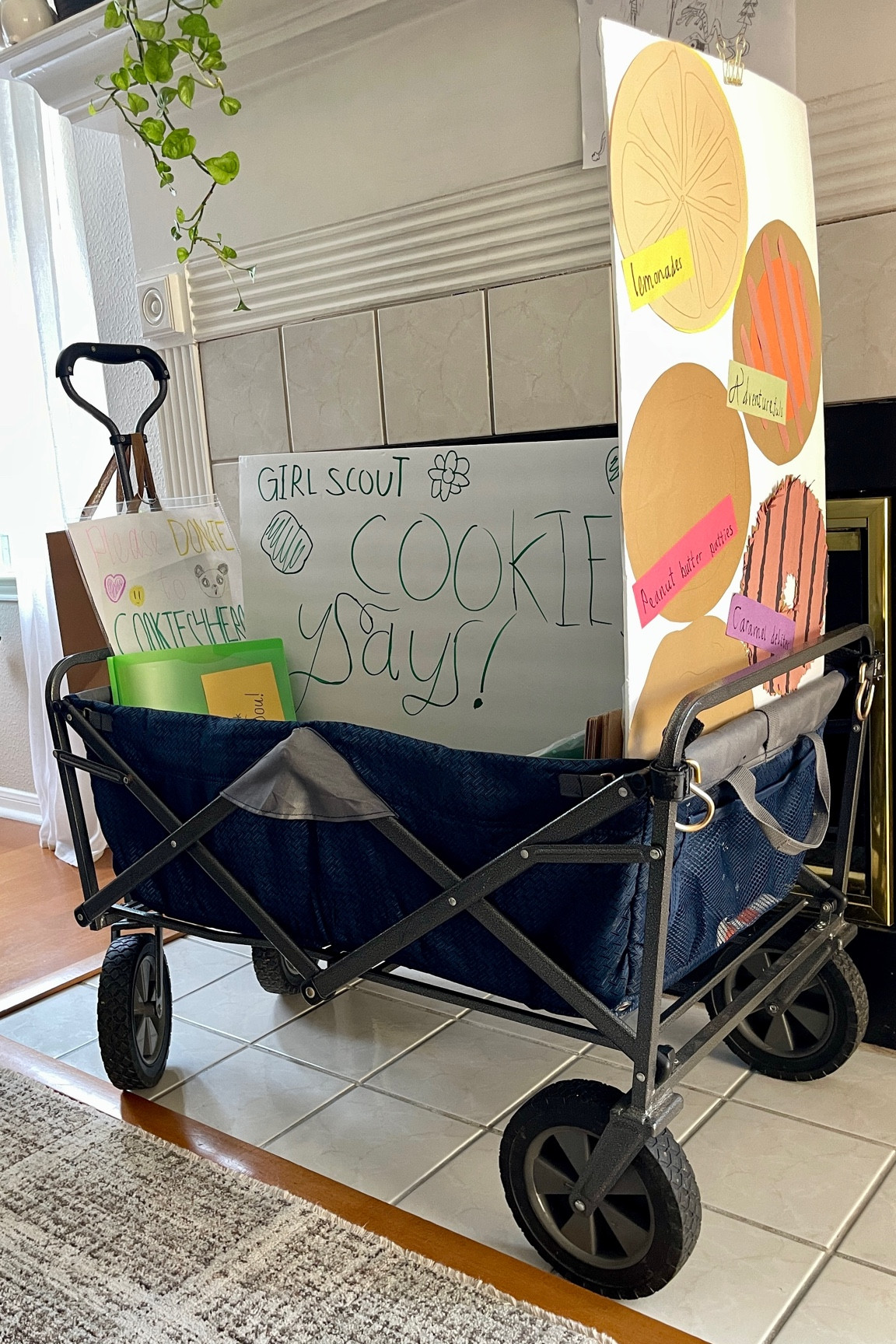 I thought surely I’d need to replace/upgrade this wagon from all the wear and tear of two kids and nearly a decade later it is still trucking along! We are getting it ready for Girl Scout cookies season by getting our cookie wagon loaded up. Cannot wait to decorate it together, I am truly in all of how many trips, hauls and places the wagon has been  

#LTKFamily #LTKFindsUnder100 #LTKKids