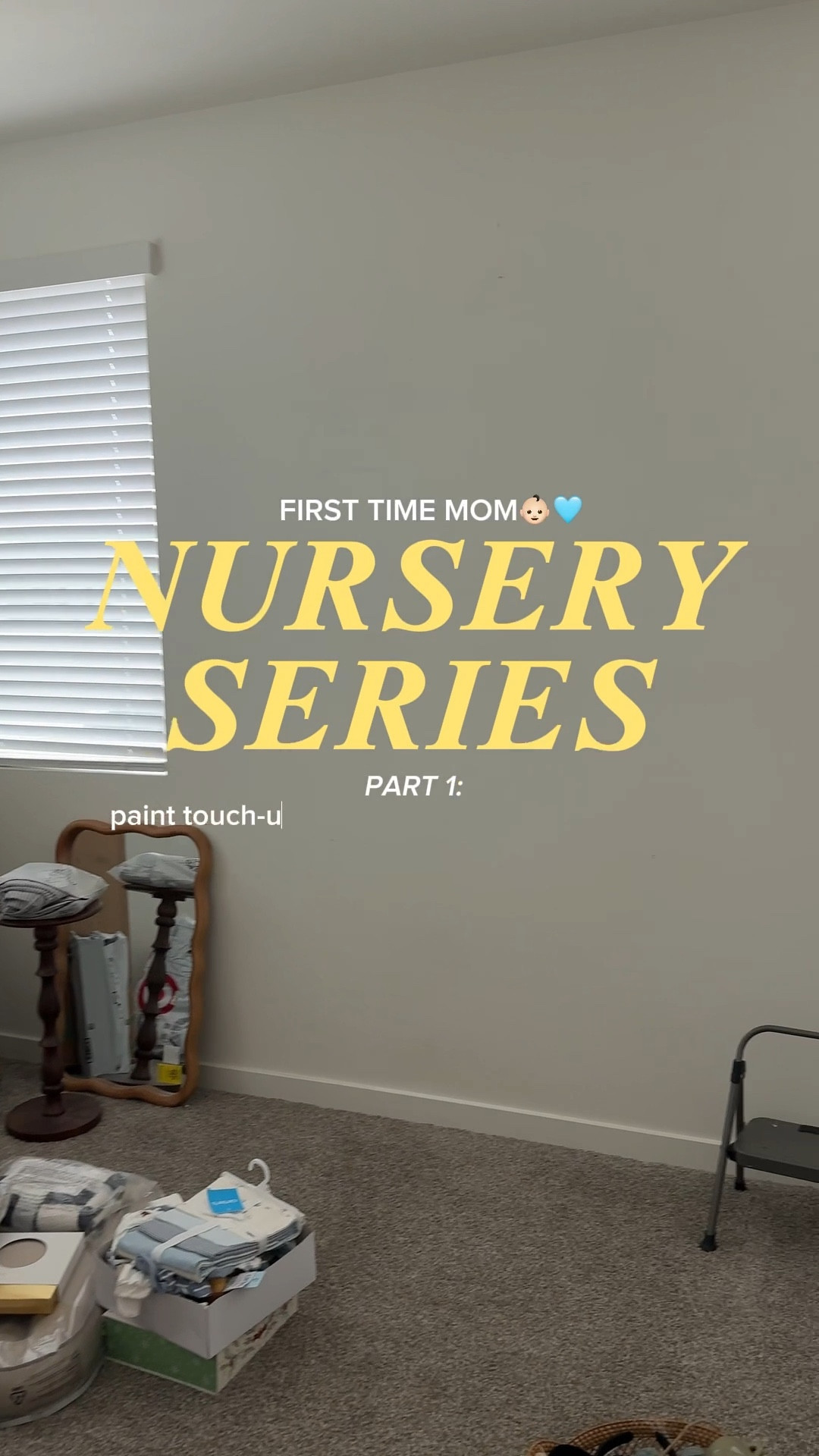 Nursery Series | Part 1: Just getting started on baby boy’s nursery!👶🏻🩵 

#LTKBump #LTKdayinmylife #LTKHome