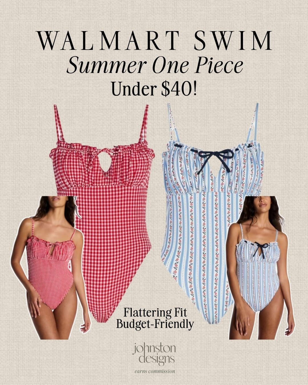 Walmart swim finds! New from Kacey Lee Musgraves, flattering one pieces under $40 and perfect red, white and blue summer style. 🇺🇸

Walmart swim, summer one piece swimsuits, Kacey Lee style, Americana swimwear, red gingham swimsuit, blue striped swimsuit, flattering one piece, budget friendly swim, Fourth of July swimsuit, red white blue style, Walmart vacation finds, pool day outfit, beach day style, affordable summer swim, western Americana look 

 #LTKootd #LTKSeasonal #LTKSwim