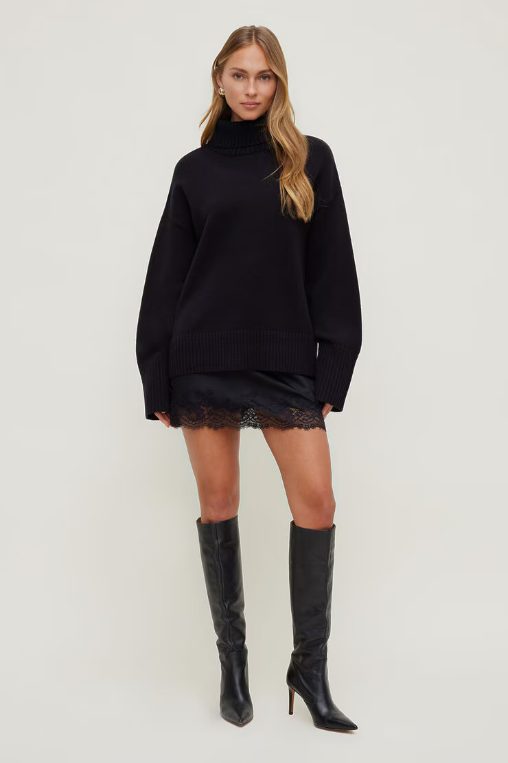 Evy Turtleneck Sweater | Dynamite Clothing