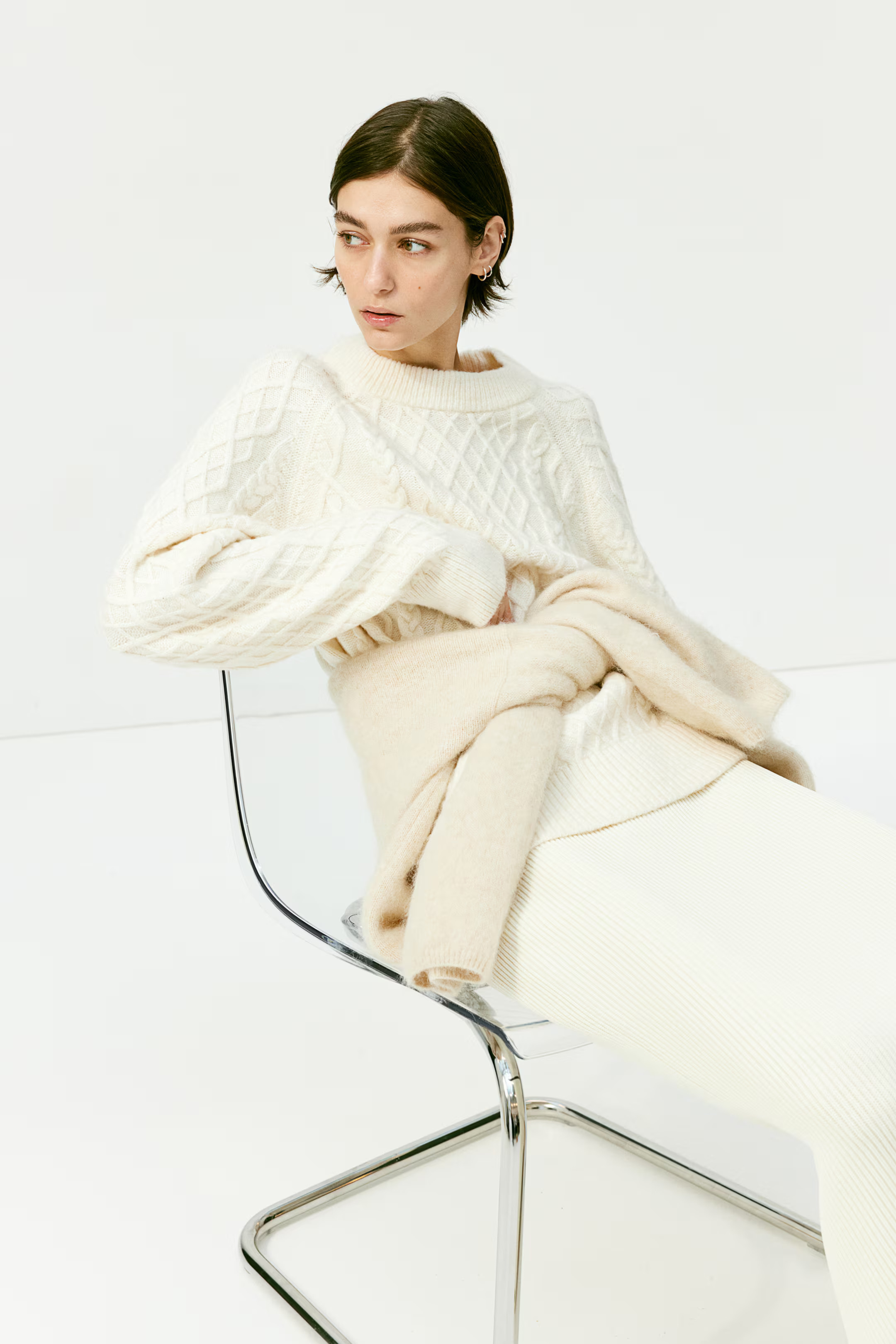 Cable-knit jumper | H&M (UK, MY, IN, SG, PH, TW, HK)