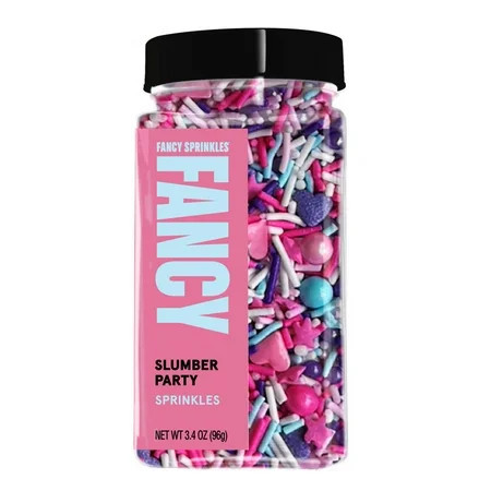 Fancy Sprinkles Slumber Party Dessert Sprinkles, 3.4 oz | Walmart (US)