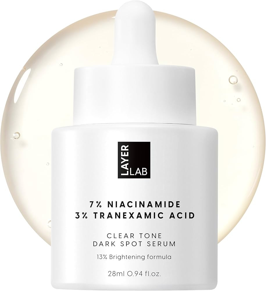 LAYERLAB Niacinamide 7% & Tranexamic Acid 3% Dark Spot Appearance Serum | 13% Radiance Complex Vi... | Amazon (US)