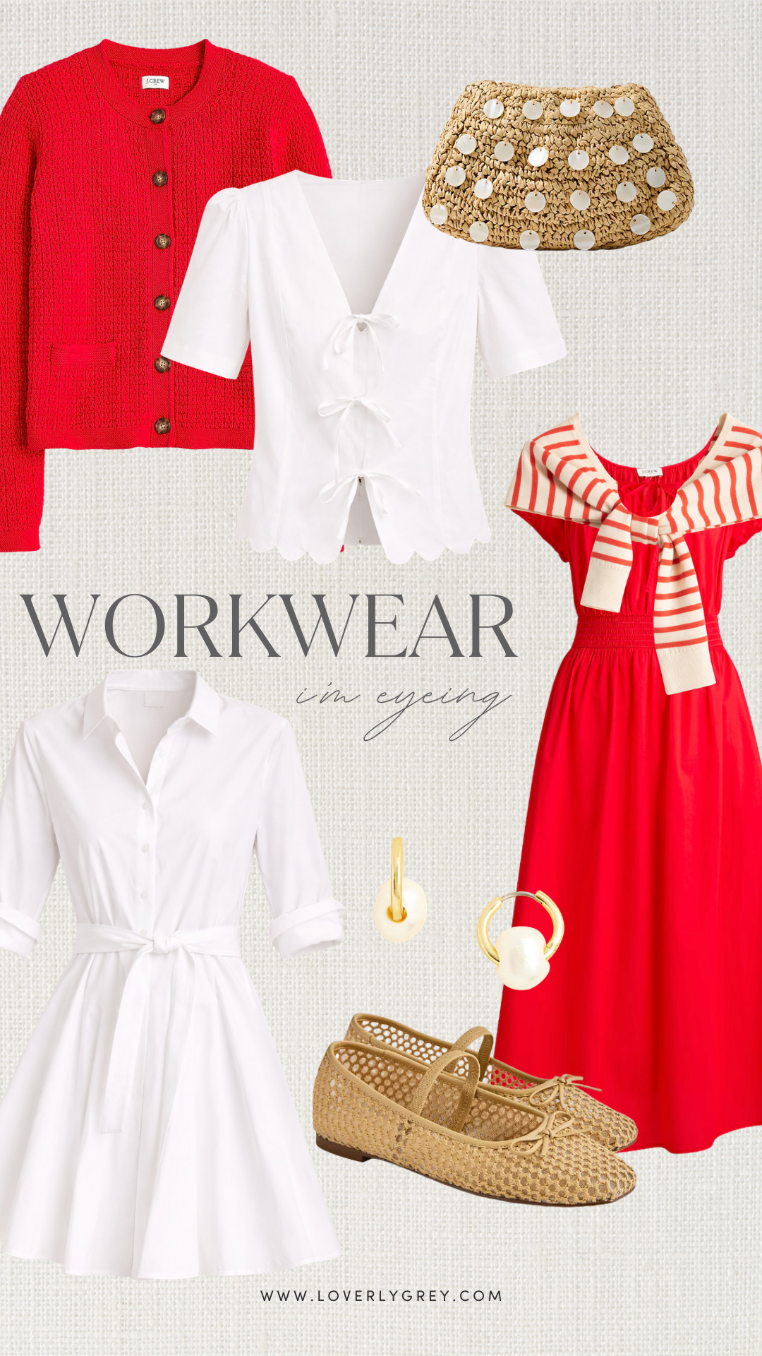 I'm loving adding vibrant colors to my workwear looks. These pops of red are so fun! 

 #LTKootd #LTKSeasonal #LTKWorkwear