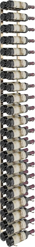 VintageView W Series Luxe Wine Rack 7 - Single Stack, Metal Wall Mounted Wine Rack - Modern, Easy... | Amazon (US)