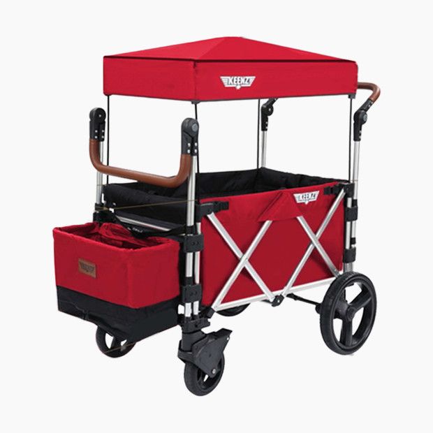 Keenz The Original 7S 2 Passenger Stroller Wagon in Red | Babylist