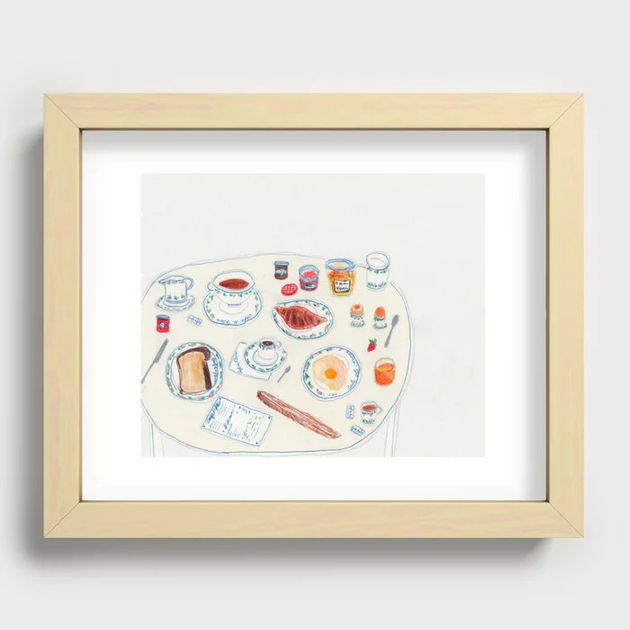 Coffee in Paris Art Print | Society6