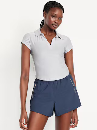 CloudMotion Cropped Polo | Old Navy (US)