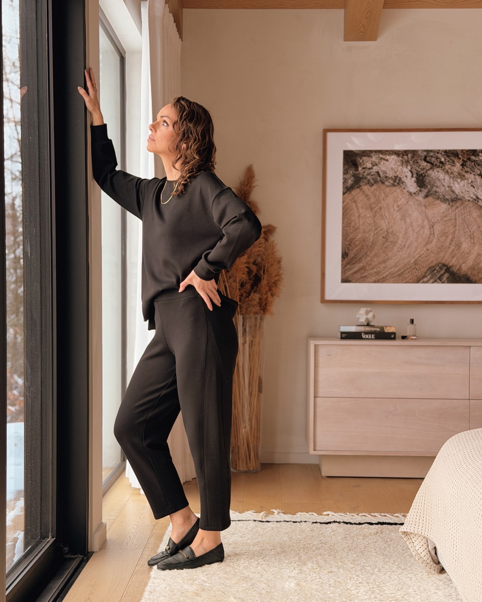 Proof that cozy can still look pulled together. The Spanx Air Essentials set is ultra soft and made for off-duty days done right. @spanx #spanxpartner

#LTKOver40 #LTKHoliday #LTKGiftGuide