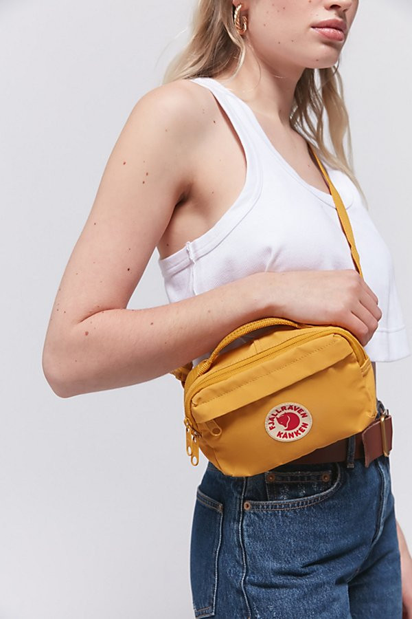 Fjallraven Kanken Belt Bag - Yellow at Urban Outfitters | Urban Outfitters (US and RoW)