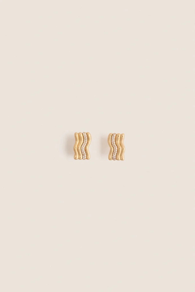 Gold Ramona Studs | Tuckernuck (US)