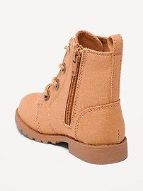Canvas Combat Boots for Toddler Girls | Old Navy (US)