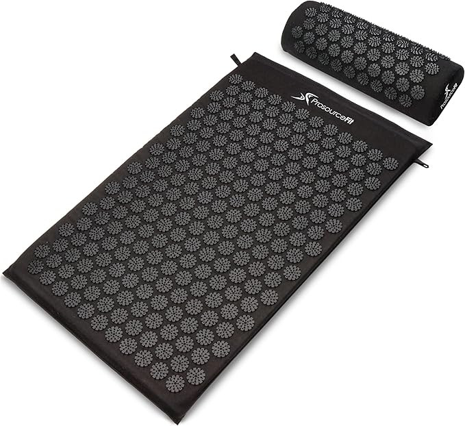 ProsourceFit Acupressure Mat and Pillow Set for Back/Neck Pain Relief and Muscle Relaxation | Amazon (US)