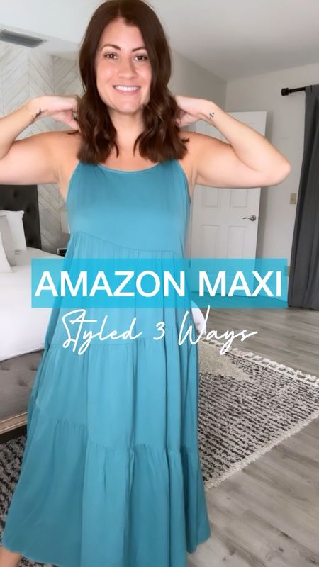 ✨ New favorite Amazon Maxi Dress | Styled 3 ways for summer ✨

✨Follow me for more affordable outfit ideas and style inspiration ✨

Wearing a small, comes in tons of colors!

#LTKstyletip #LTKunder50 #LTKFind