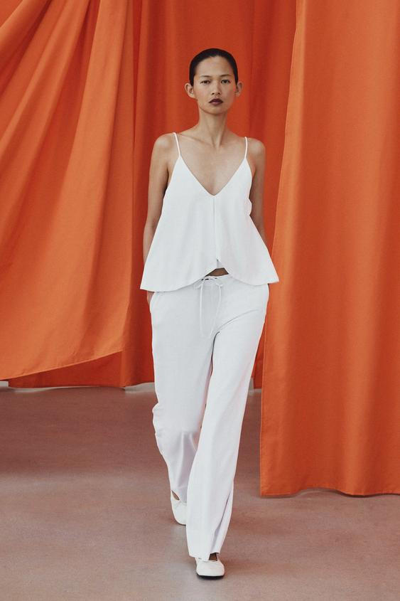 SUPIMA® RUFFLED TOP | Zara US