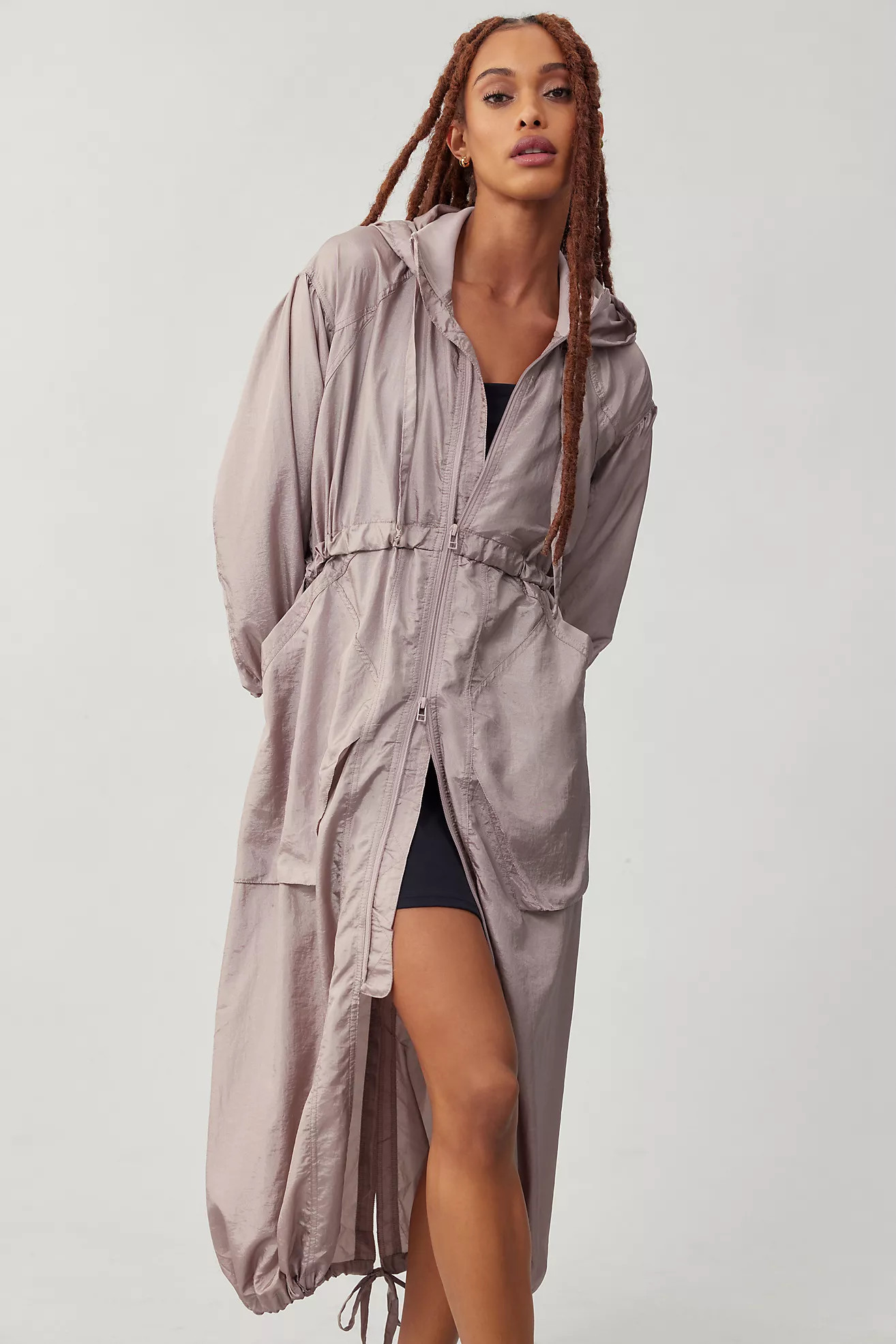 Daily Practice by Anthropologie Lightweight Drawstring Jacket | Anthropologie (US)