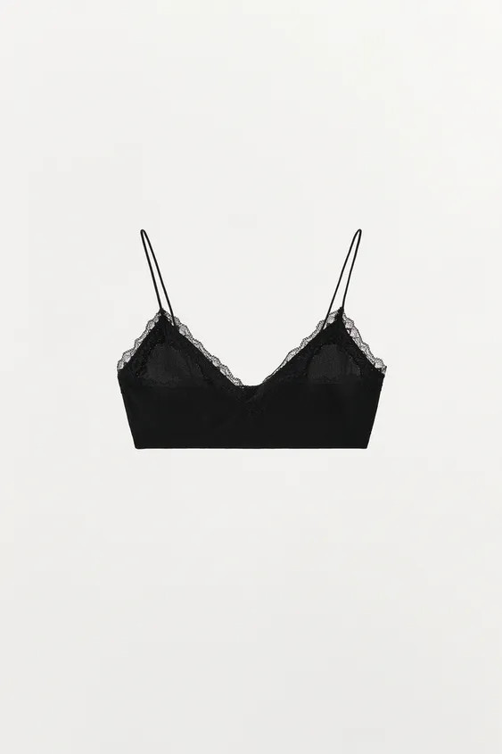 LACE HALF BRALETTE | Zara US