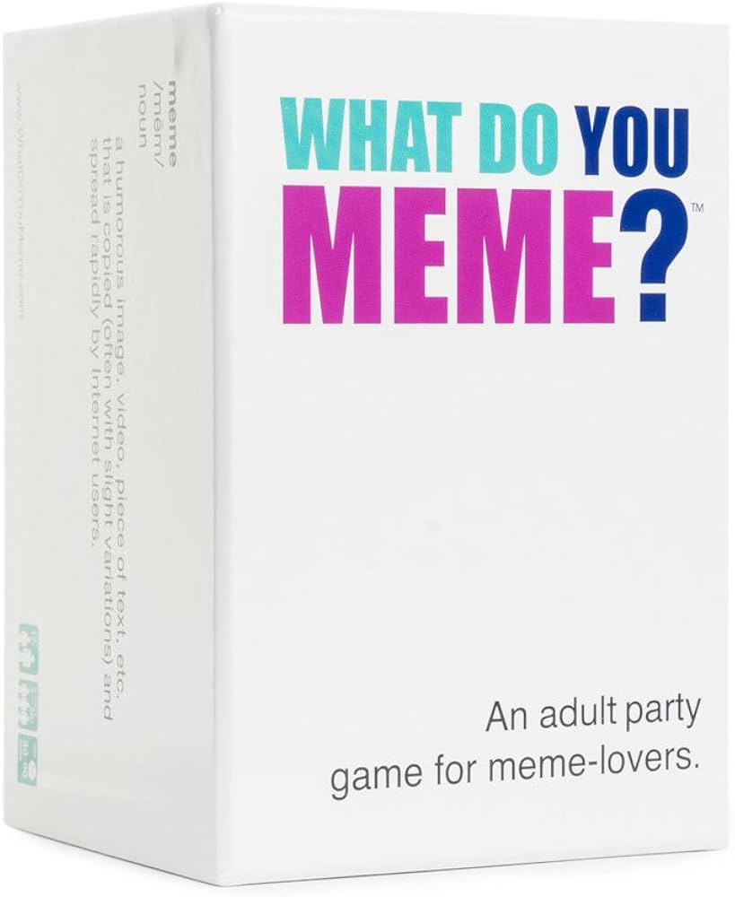 WHAT DO YOU MEME? Core Game - The Hilarious Adult Party Game for Meme Lovers | Amazon (US)