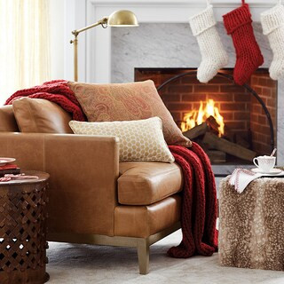 Hartwell Leather Chair | Ballard Designs, Inc.