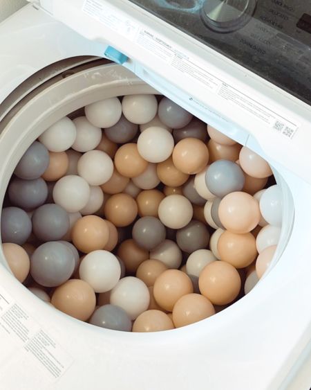Did you know you can wash the balls from Crate and Barrels kids ball pit?

After the 💩 incident I threw them in the wash with vinegar and thieves and ran them through twice! I left them in for a few hours to fry and them put them back in the pit!

#LTKHome #LTKBaby #LTKKids