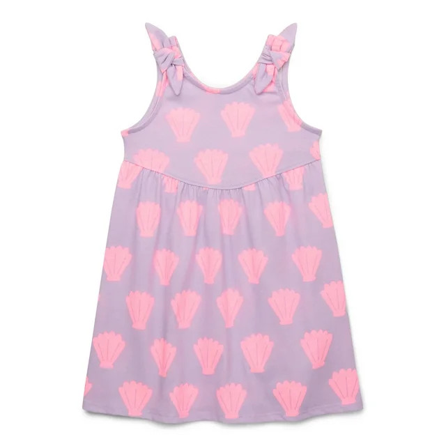 Garanimals Toddler Girl Printed Jersey Tank Dress, Sizes 12M-5T | Walmart (US)