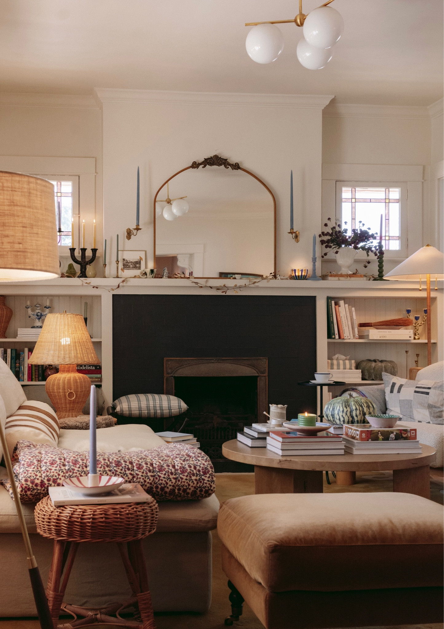 Shop this room - CHALKWHITEARROW15 gets you 15% off anything from Lulu & Georgia 

#LTKHalloween #LTKhome #LTKSeasonal