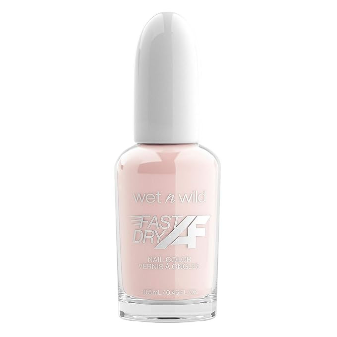 Wet n Wild Fast Dry AF Nail Polish Color, Light Pink Ballerina Dropout | Quick Drying - 40 Second... | Amazon (US)