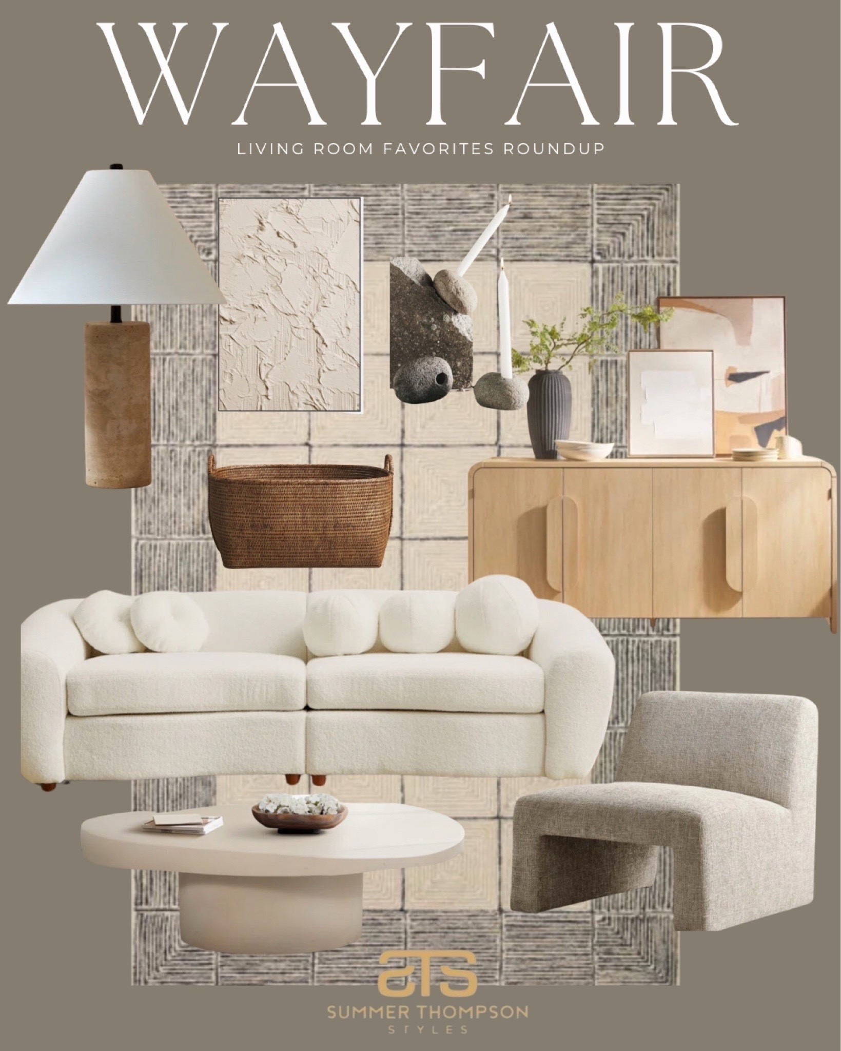 Wayfair living room decor roundup!! 🤎

#wayfairhome #wayfairfinds #livingroomdecor #homefinds #interiordesign #neutralhome

#LTKU #LTKHome #LTKdayinmylife