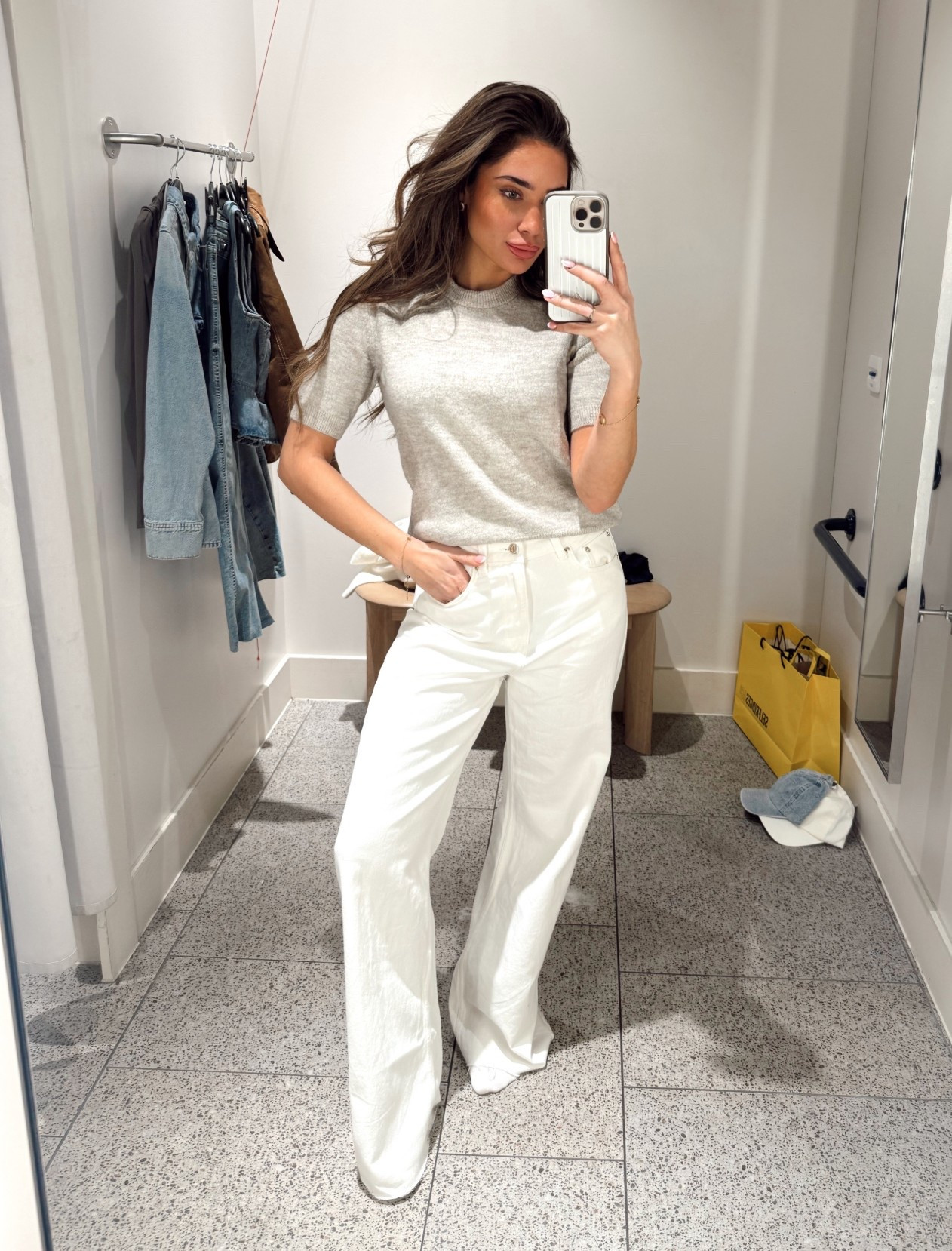A chic classy outfit fit for any occasion. I wear size S in the top and size 36w jeans. Beautiful for spring x

#LTKdatenight #LTKjeans #LTKuk