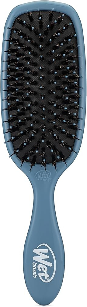 Wet Brush Shine Enhancer Hair Brush, Elemental Blue, Ultra-Soft IntelliFlex Bristles, Natural Boa... | Amazon (US)