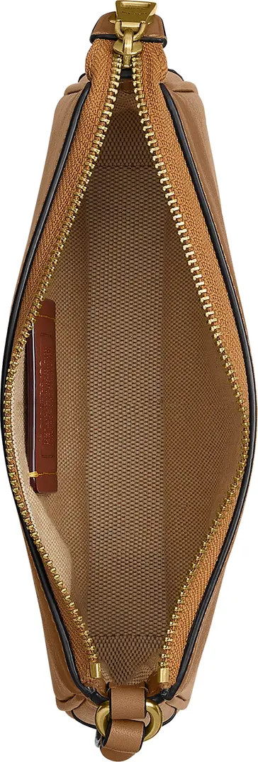 COACH Plaza 18 Natural Grain Leather Shoulder Bag | Nordstrom | Nordstrom