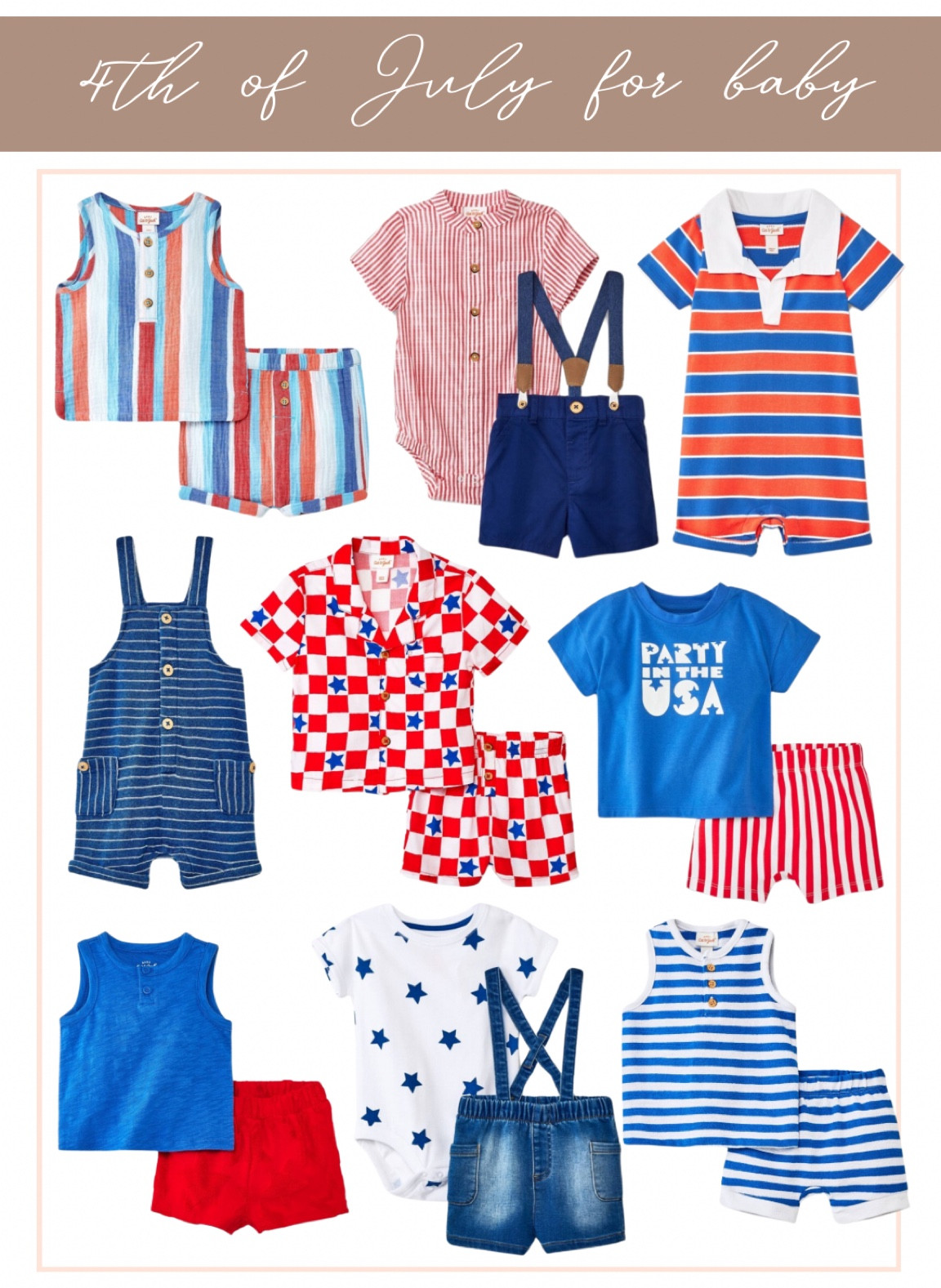 4th of July outfits for baby boy!

#LTKKids #LTKBaby #LTKFindsUnder50
