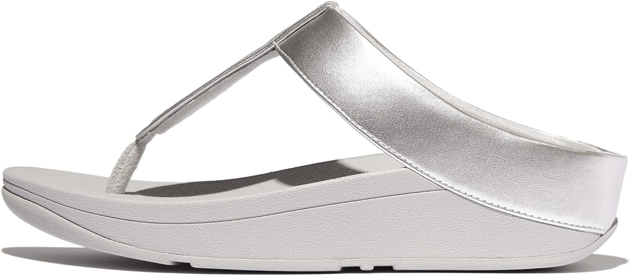 FitFlop Women's Crystal Cord Leather Toe Post Sandals Slide | Amazon (US)